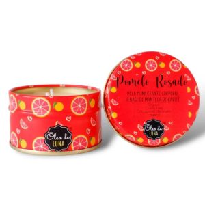 Vela Humectante corporal Pomelo Rosado + fósforos