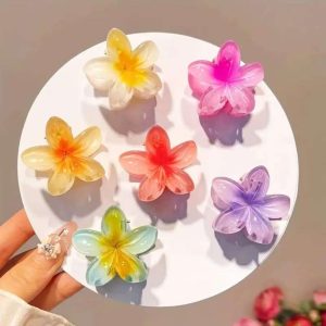 Hair clips tipo hawaianas
